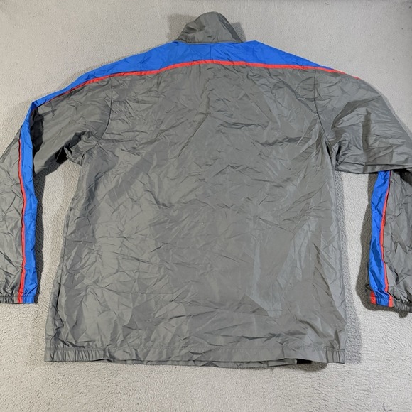 VTG Nike 1/4 Zip Anorak Windbreaker Grey Pullover Jacket Swoosh Men's Size XXL - Picture 4 of 7